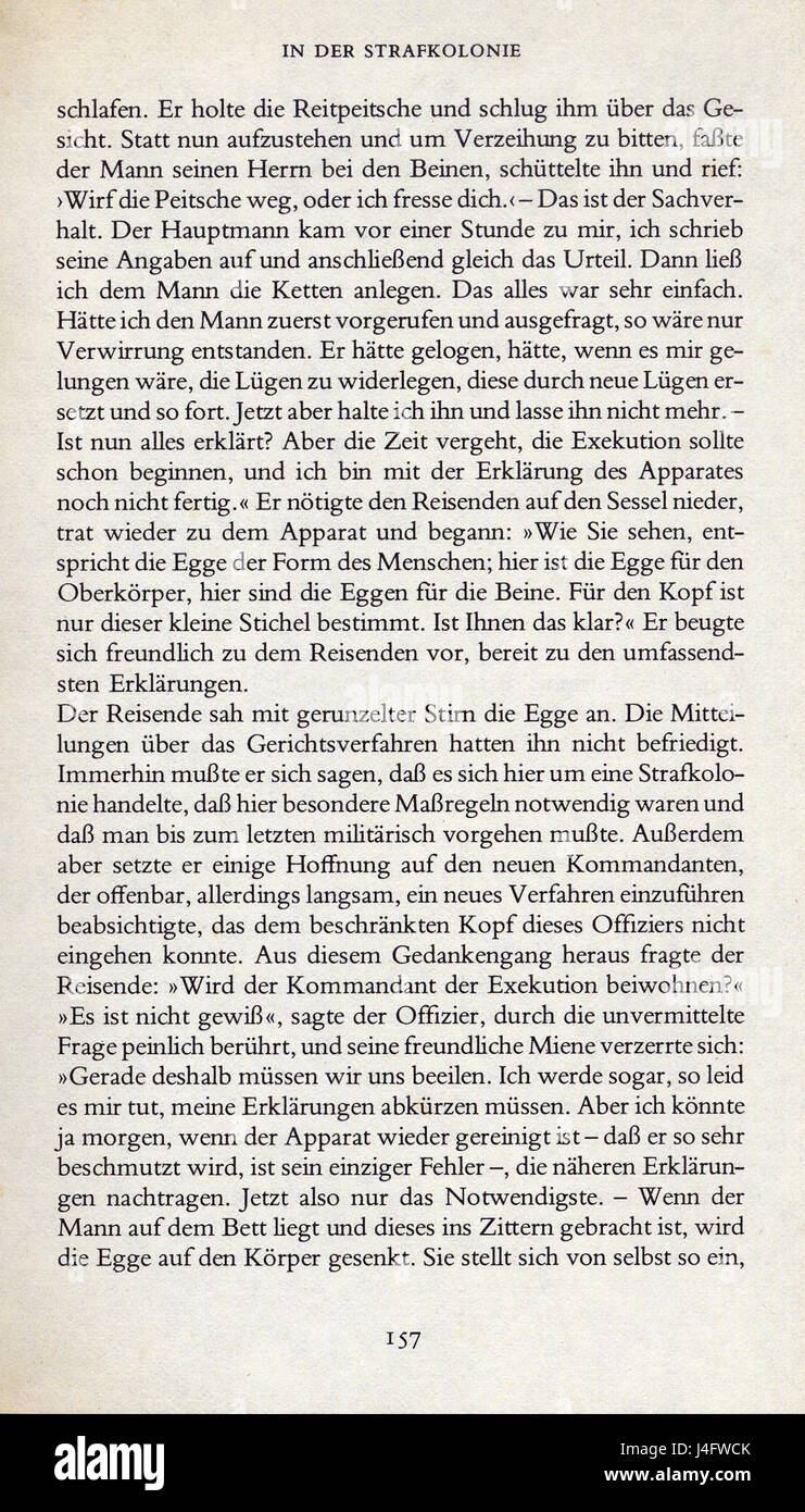 "Strafkolonie 157" si riferisce a una specifica colonia penale, che probabilmente indica un contesto storico che coinvolge il sistema penale. Sono necessarie ulteriori ricerche sul luogo o evento specifico. Foto Stock