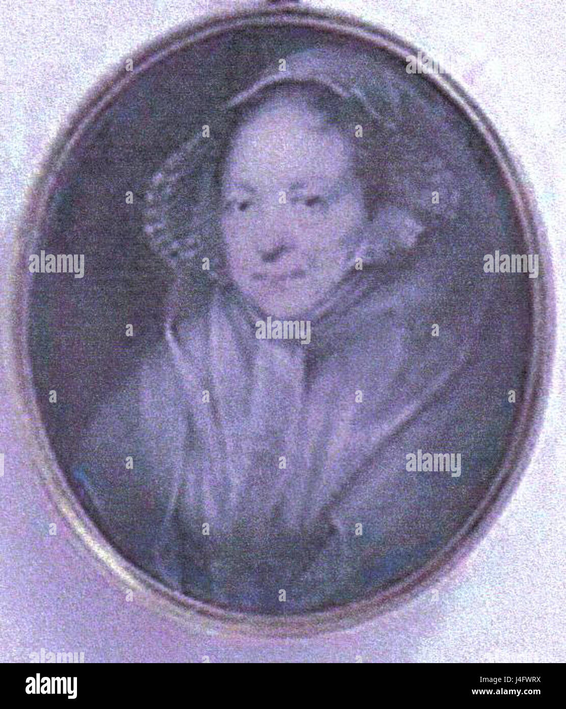 Susanna Montgomery, Dowager Contessa di Eglinton nel suo 80s Foto Stock