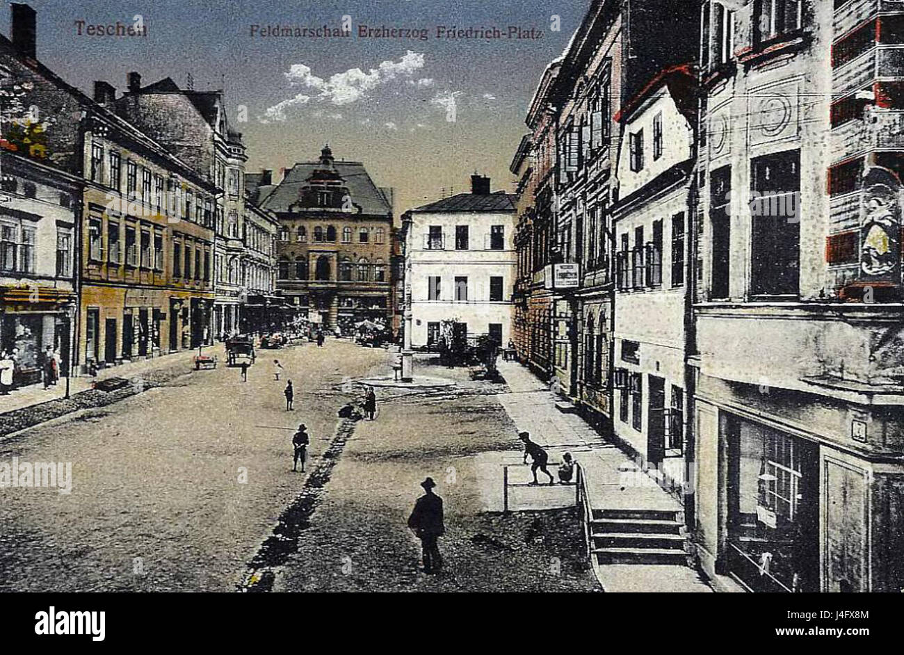 Vecchia mappa teschen immagini e fotografie stock ad alta risoluzione