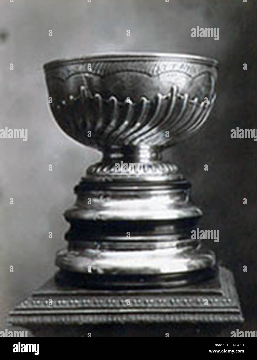 La Stanley Cup nel 1921 fu vinta dagli Ottawa Senators, che sconfissero i Vancouver Millionaires. Fu un anno significativo per la competizione, segnando la continua prominenza dell'hockey su ghiaccio in Nord America. Foto Stock
