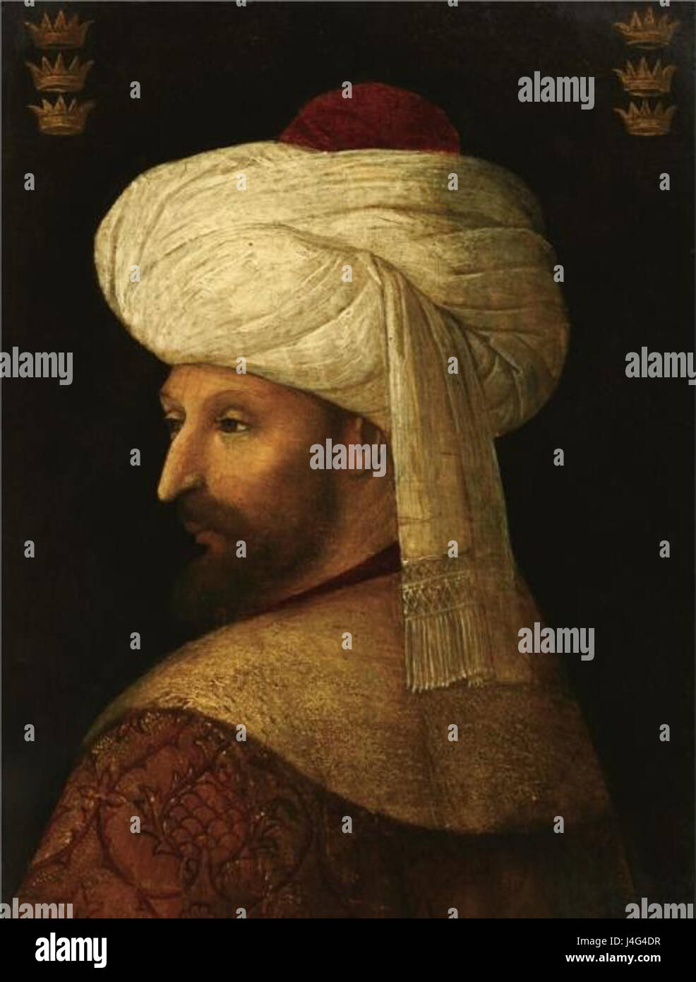 Il sultano Mehmed II il conquistatore Foto Stock