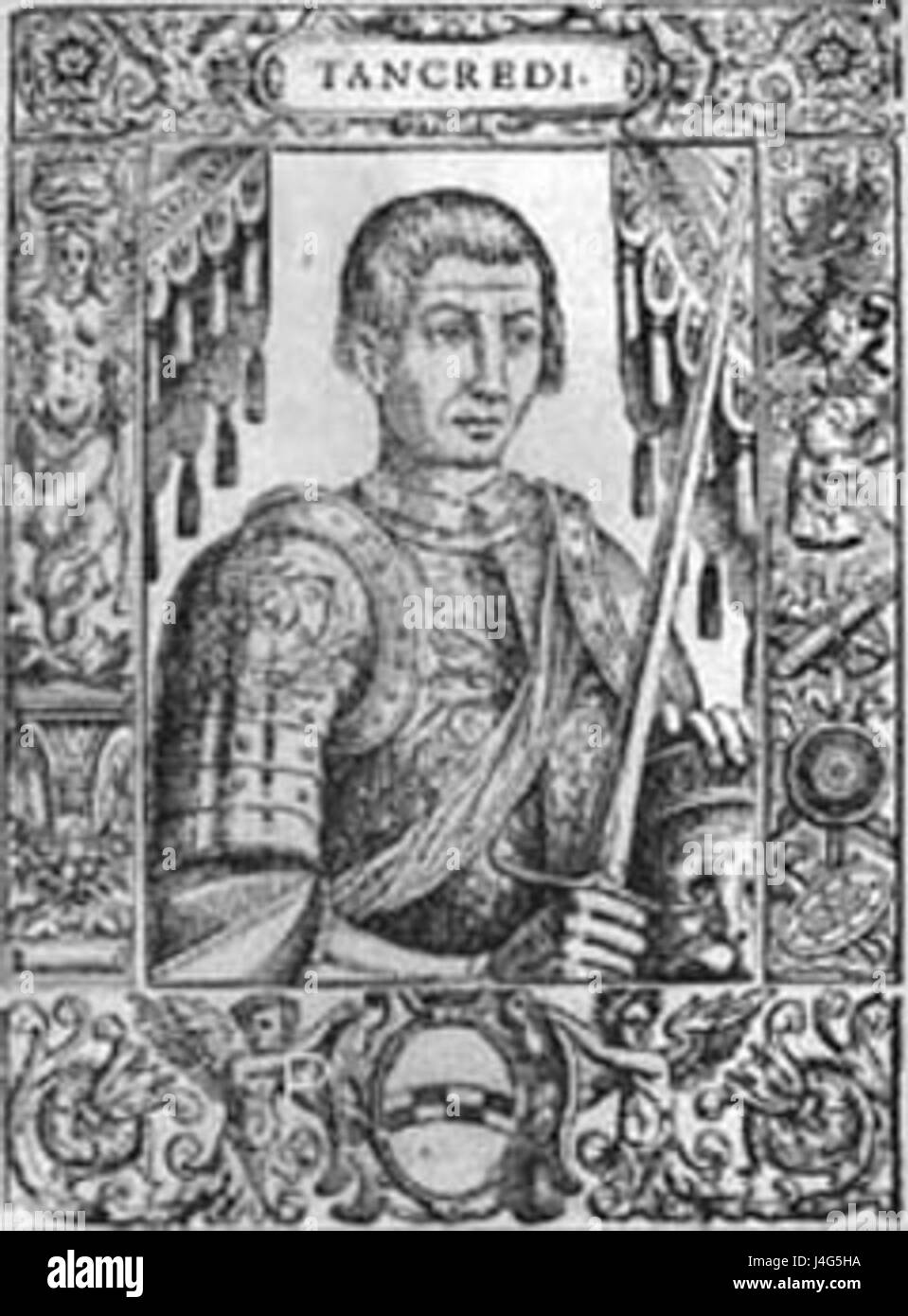 Tancredi di Antiochia fu una figura di spicco durante la prima crociata. Cavaliere e leader normanno, giocò un ruolo significativo negli eventi militari e politici dell'epoca. Foto Stock