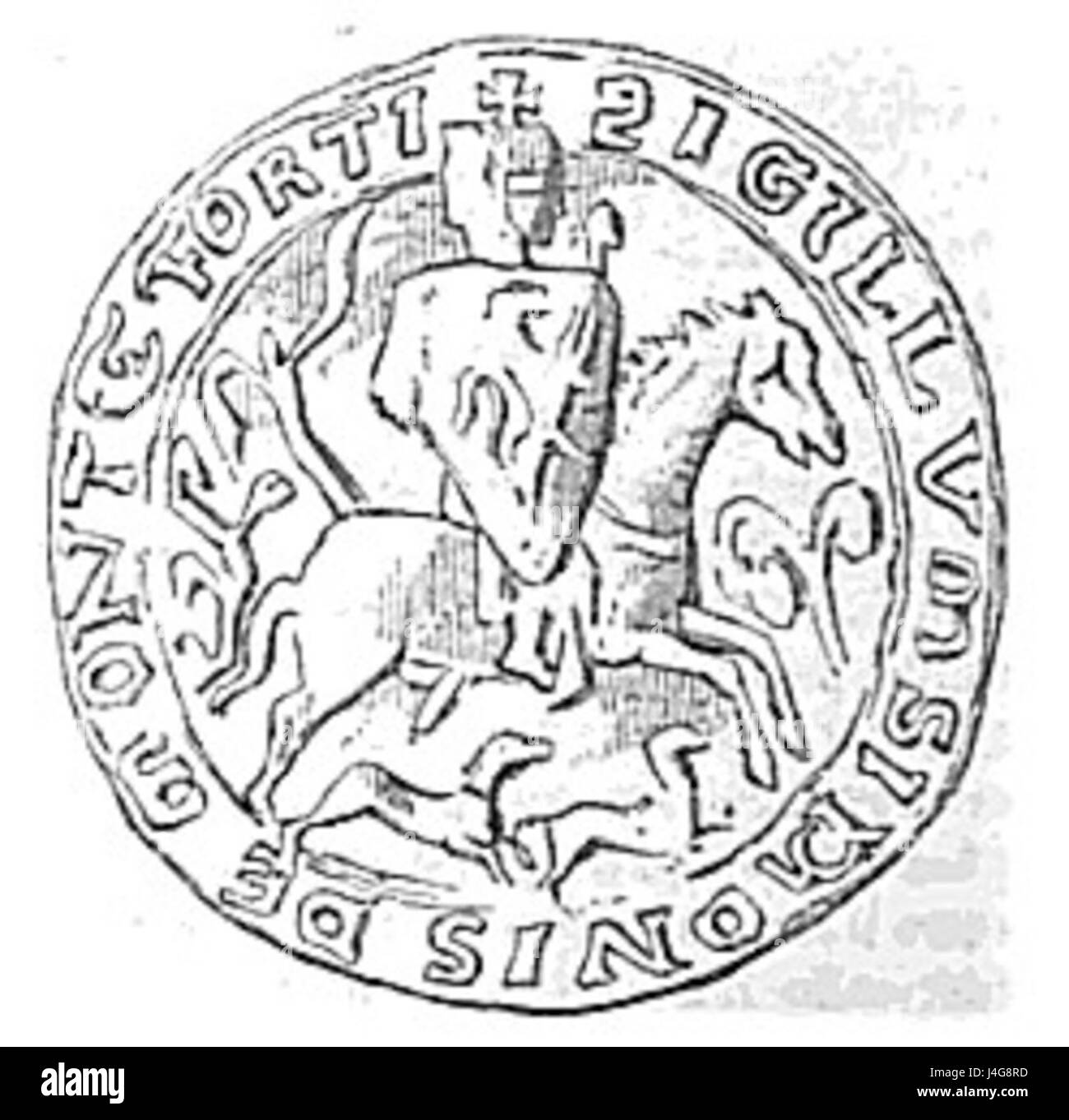 Simon di MOntfort Foto Stock