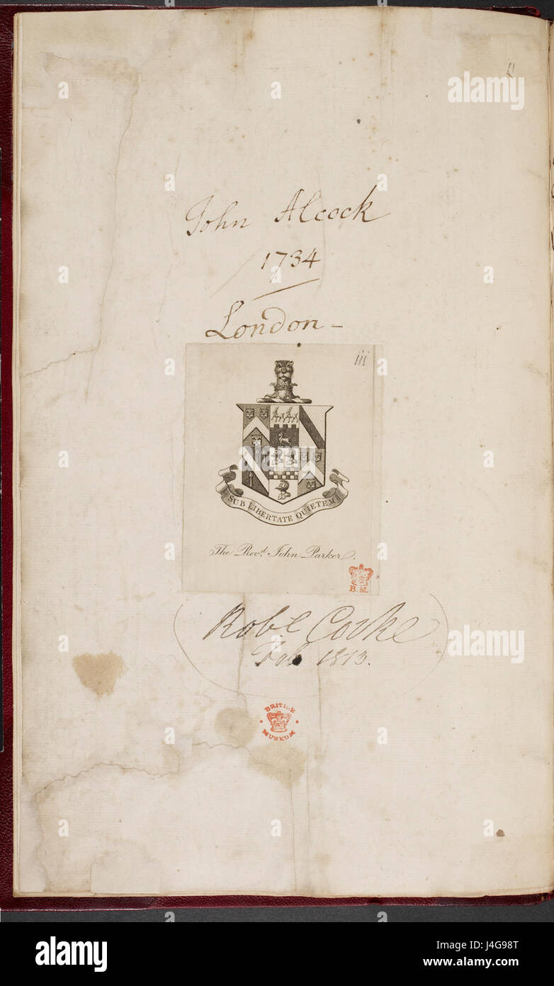 Questo documento contiene le firme di John Alcock e Robert Cooke, famosi per il loro volo transatlantico pionieristico. Il loro volo storico segnò un grande successo nella storia dell'aviazione nel 1919. Foto Stock