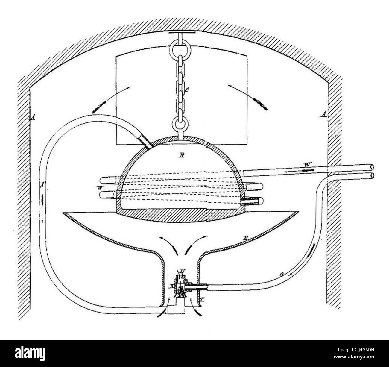 La domanda di brevetto svedese 1 Fig. 1 Foto Stock