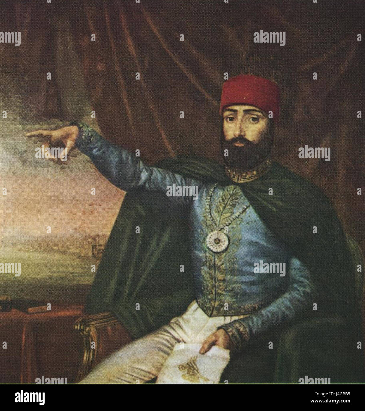 Sultan Mahmud II Foto Stock