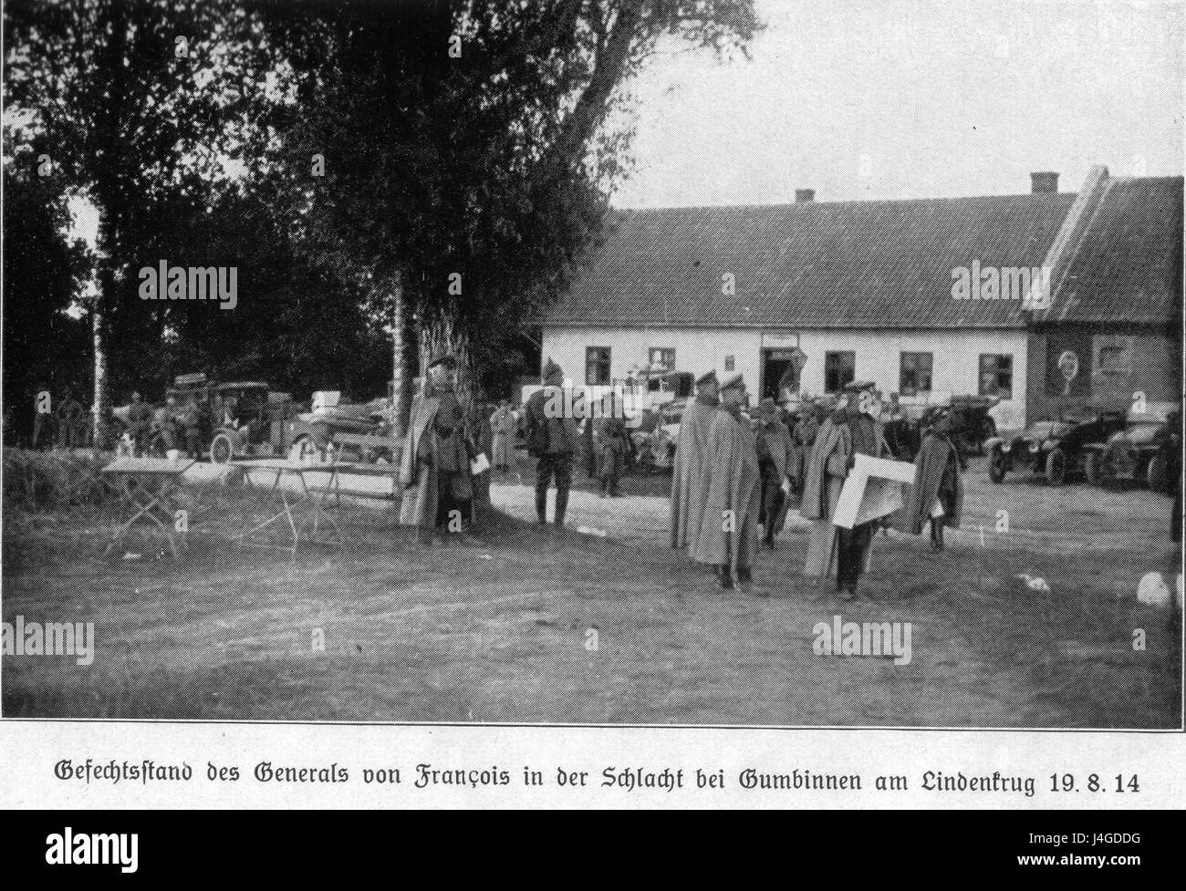 Tannenberg si riferisce a una significativa battaglia storica combattuta nel 1410 durante la guerra polacco-lituana-teutonica, notevole per la sua importanza strategica e le conseguenze per l'Europa orientale. Foto Stock