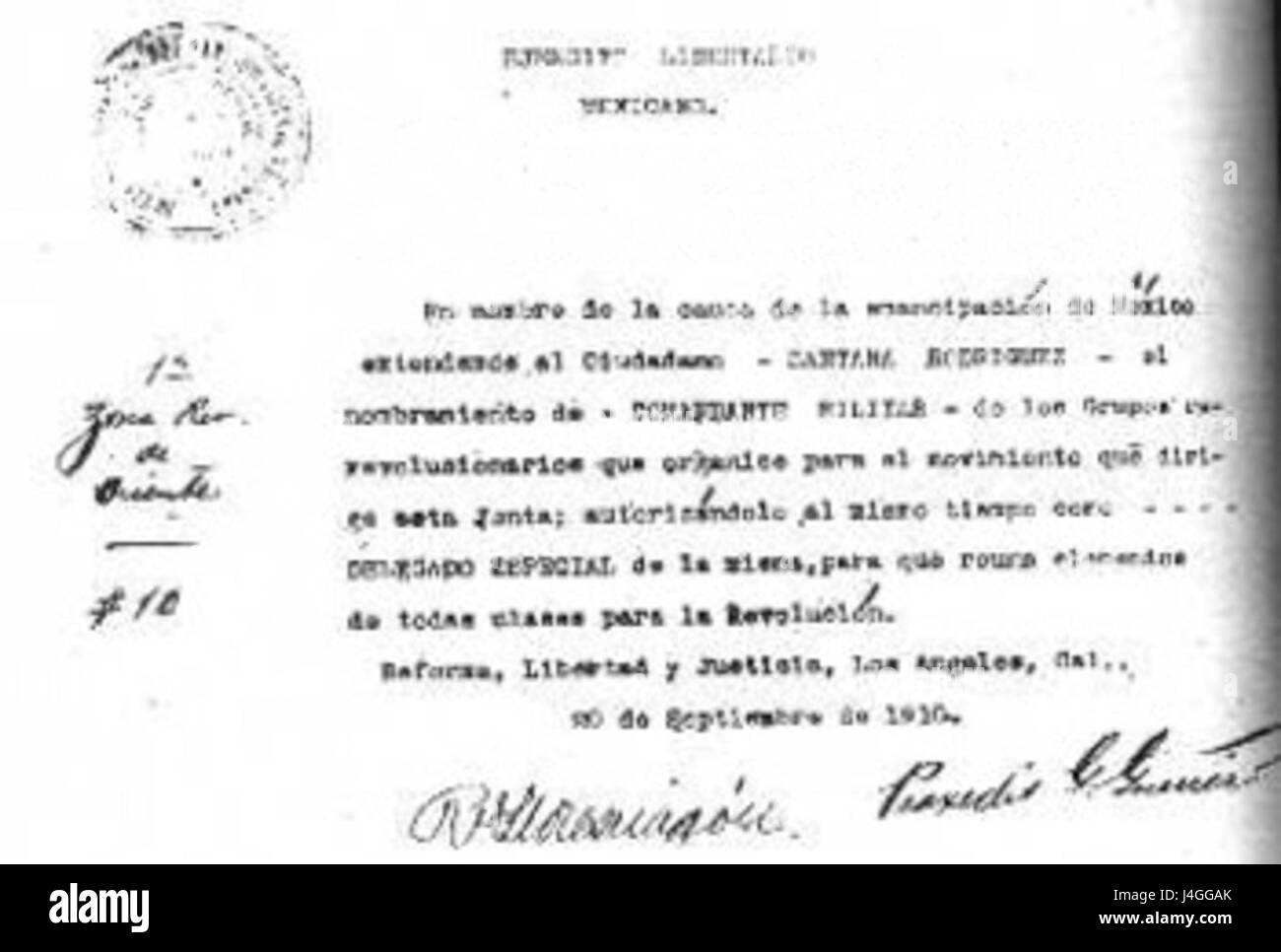 Santanon PLM si riferisce a una figura storica o a un riferimento nella storia francese. Potrebbe coinvolgere una persona o un evento legato alla storia della compagnia ferroviaria PLM (Paris-Lyon-MÃ©diterranÃ©e) in Francia. Foto Stock