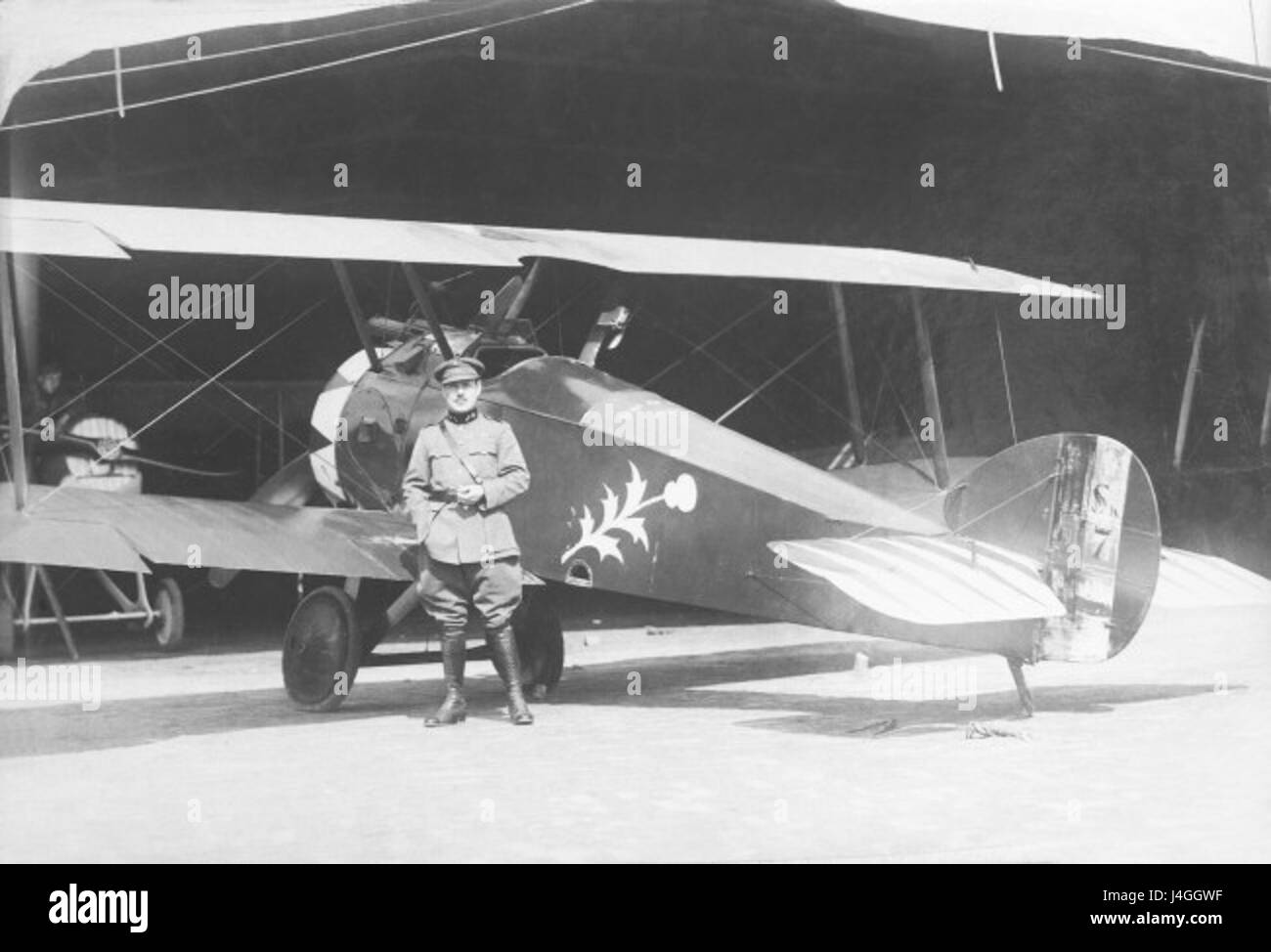 Sopwith Camel Olieslagers Foto Stock