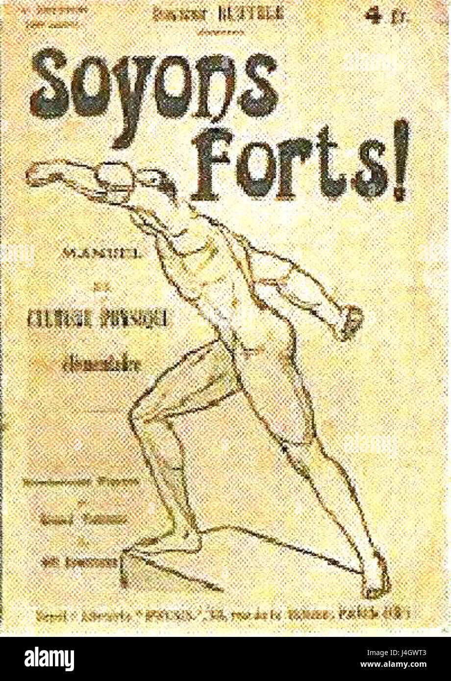 "Forti di Soyons" è una frase francese che significa "siamo forti". Potrebbe riferirsi a un appello alla forza o alla resilienza, forse nel contesto di un evento storico o di un messaggio filosofico. Foto Stock