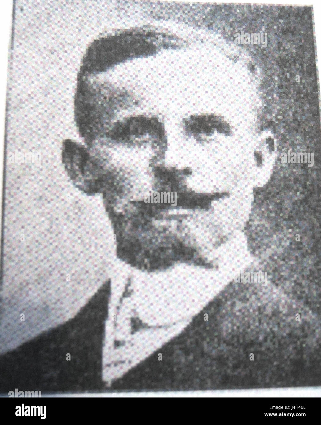 Eero Saarinen è stato un architetto finlandese-americano noto per i suoi progetti innovativi nell'architettura moderna della metà del XX secolo. Le sue opere includono strutture iconiche come il Gateway Arch a St. Louis e il TWA Flight Center. Foto Stock