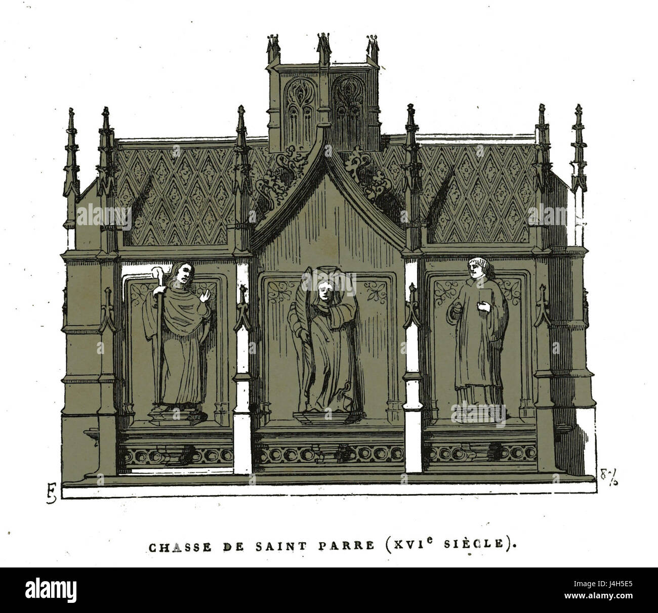 Saint parre Chasse du Saint Fichot 00595 Foto Stock