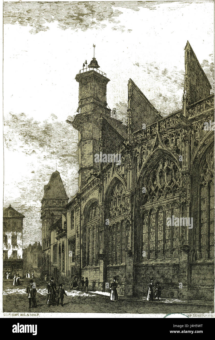 St jean facciata rue Urbain IV 01669 Foto Stock