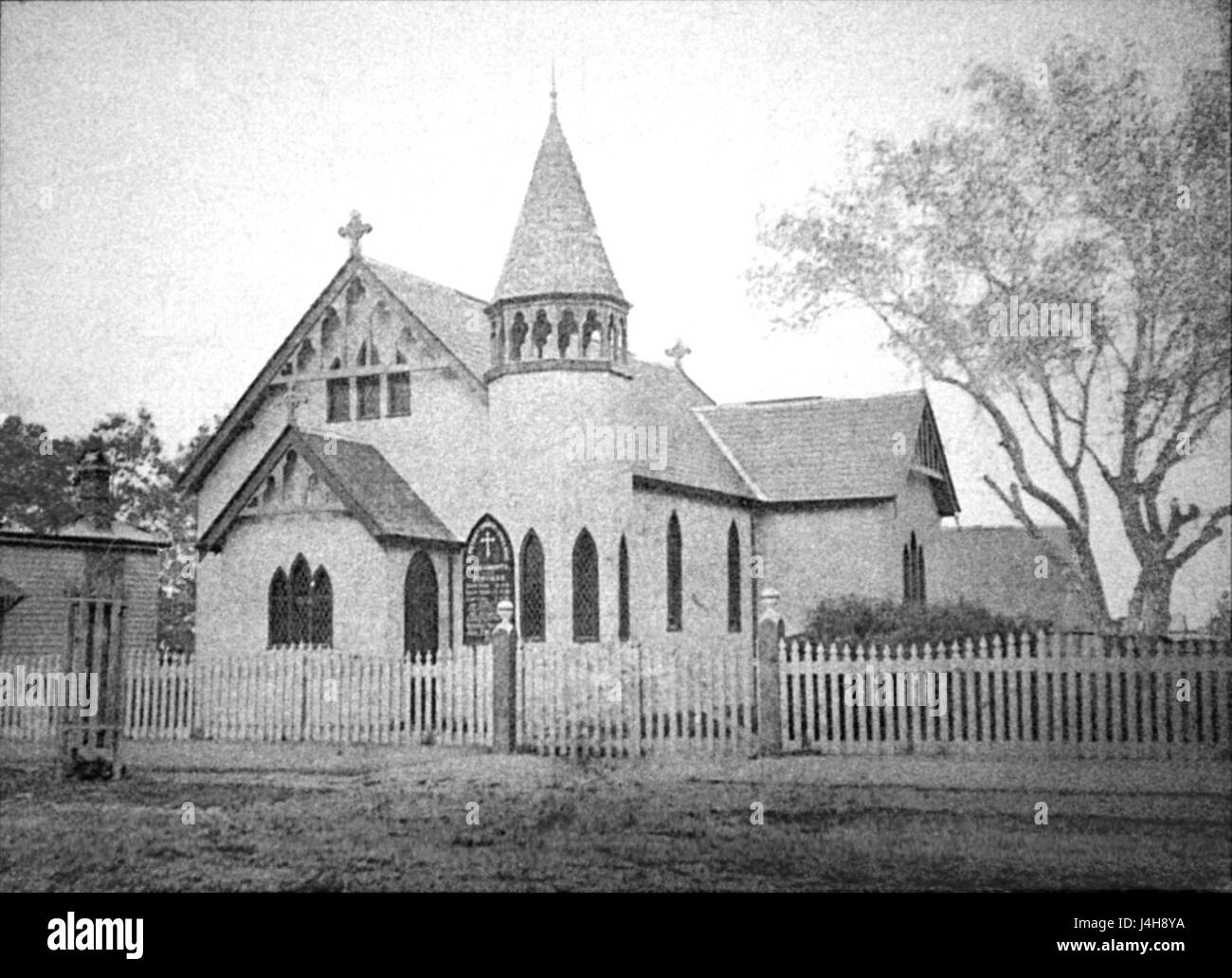 San Pietro Chiesa anglicana, Box Hill, 1908 2 Foto Stock
