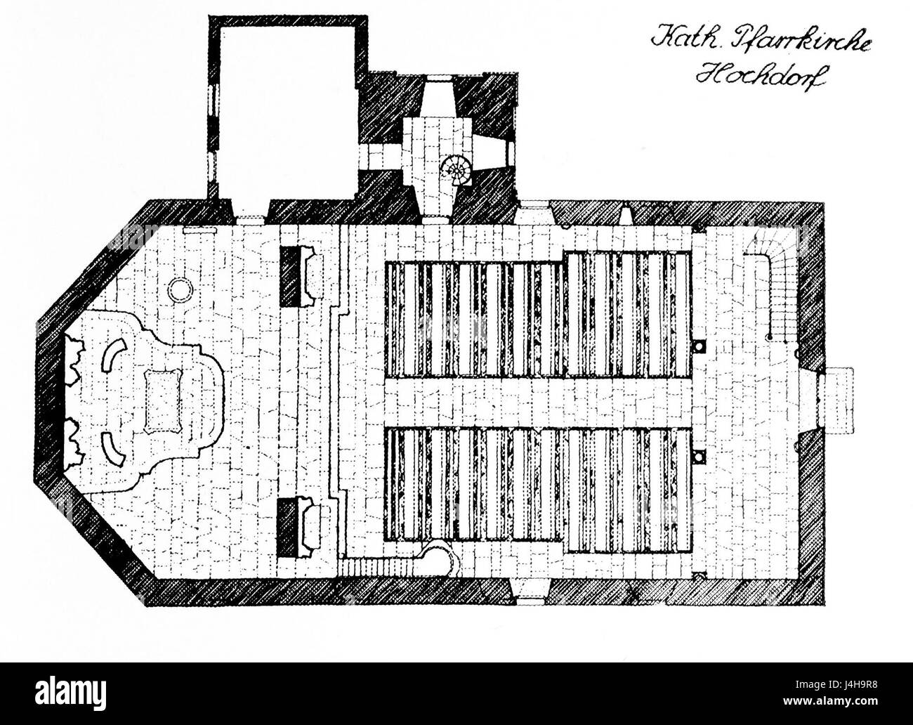 San Martin (Freiburg) 16 Foto Stock