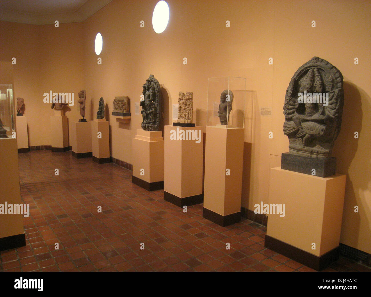 Sculture, raccolta asiatici Worcester Art Museum IMG 7571 Foto Stock