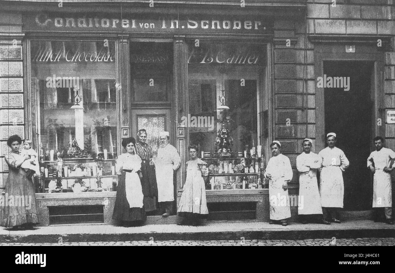Schober 1890 Foto Stock