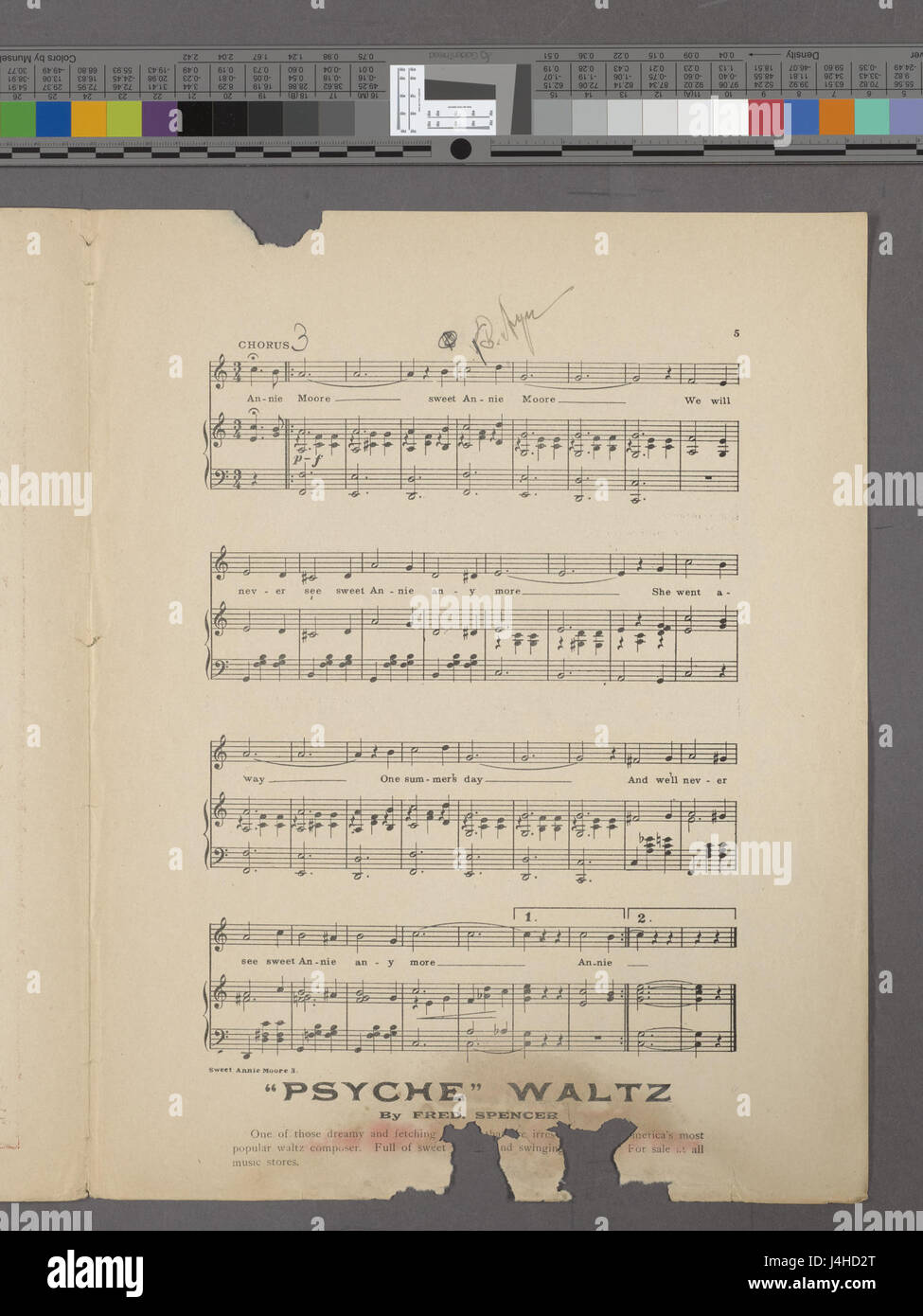 Sweet Annie Moore (NYPL ADE 1937558 2003216) Foto Stock