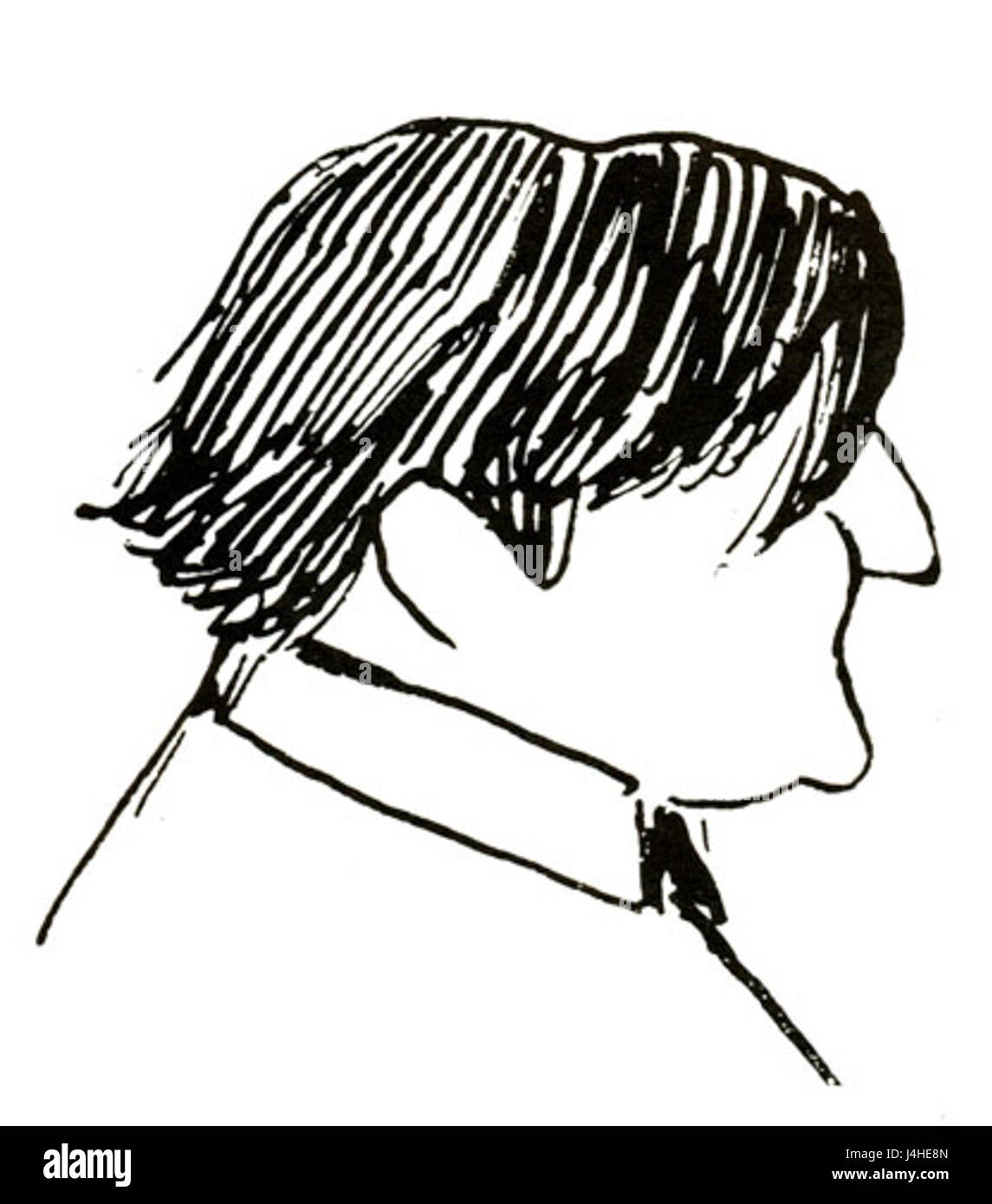 Sacha Guitry è stato un attore, drammaturgo e regista francese noto per il suo spirito e umorismo nel teatro e nel cinema. Il SEM è probabilmente un riferimento artistico legato alle opere di Guitry. Foto Stock