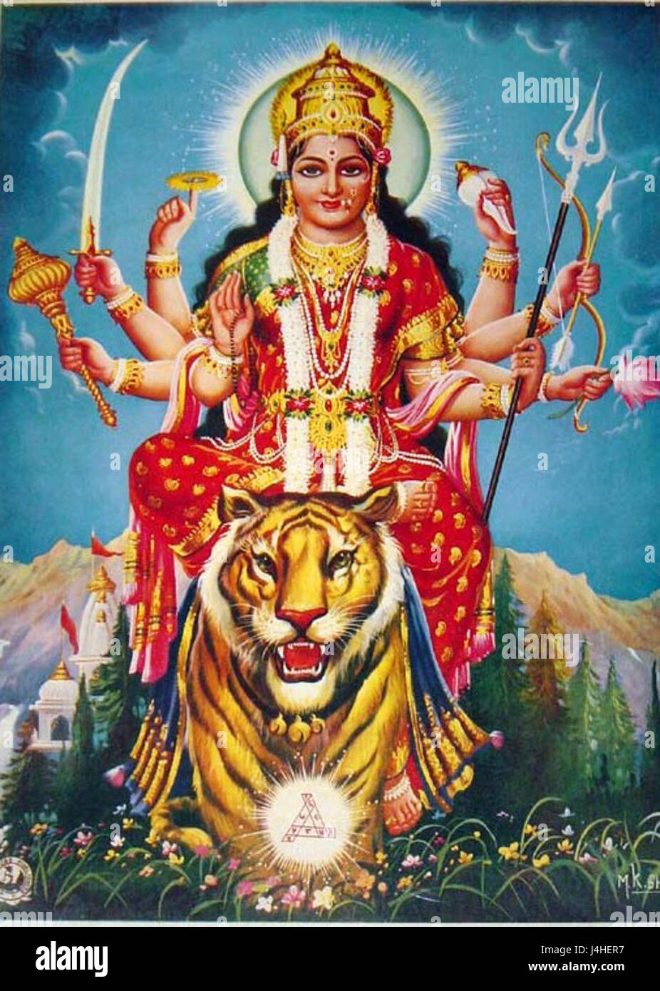 Shri Sammukh Ambaji si riferisce a un sito religioso o divinità, comunemente associato al complesso del tempio Ambaji in India. Questo tempio è una meta di pellegrinaggio significativa per i seguaci dell'induismo, specialmente per quelli devoti alla dea Ambaji. Foto Stock Shri Sammukh Ambaji si riferisce a un sito religioso o divinità, comunemente associato al complesso del tempio Ambaji in India. Questo tempio è una meta di pellegrinaggio significativa per i seguaci dell'induismo, specialmente per quelli devoti alla dea Ambaji. Foto Stock