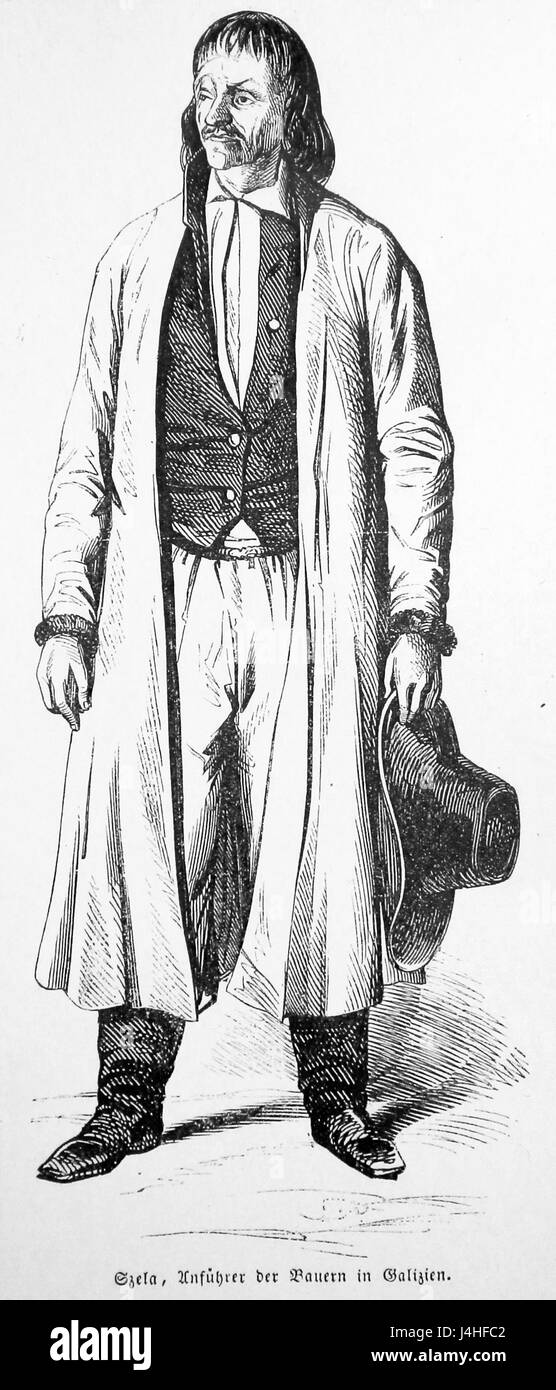 Szela, Illustrirte Chronik, 1848 Foto Stock