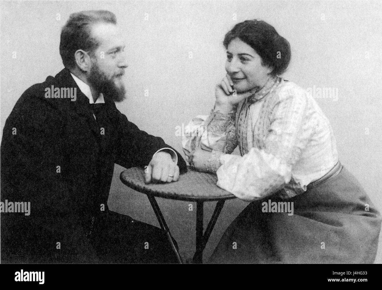 Rudolf e Traudl Foto Stock