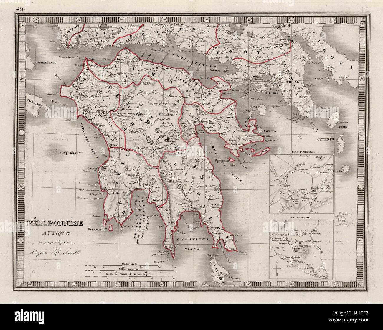 L'anno 1839 segna un riferimento storico a Sparta, una città-stato dell'antica Grecia. Durante questo periodo, Sparta era nota per la sua abilità militare e disciplina, che ne definiva la cultura e la storia. Questo riferimento può riguardare un evento specifico o una rappresentazione storica legata all'antica Sparta. Foto Stock
