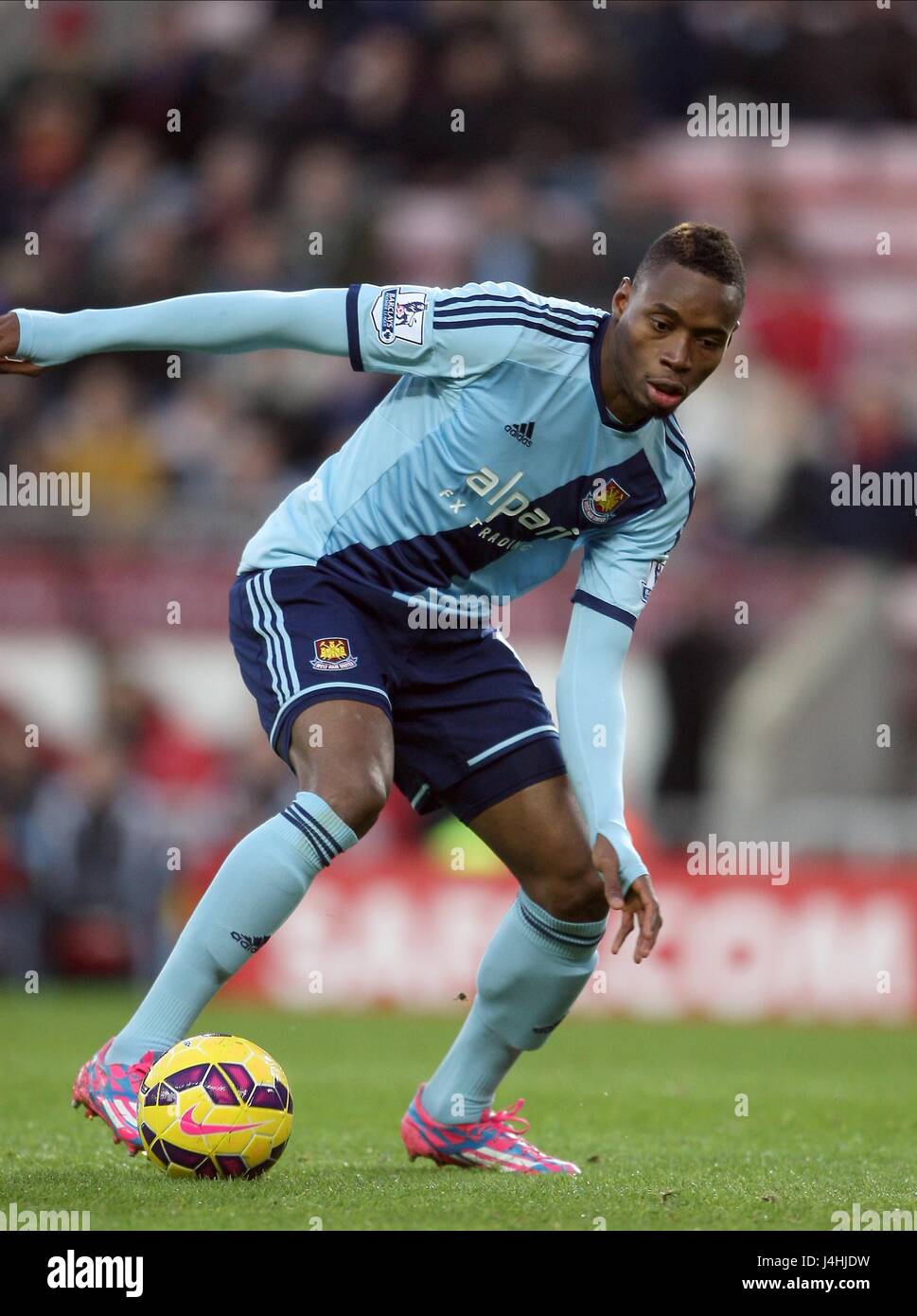 DIAFRA SAKHO West Ham United FC West Ham United FC STADIO DELLA LUCE SUNDERLAND INGHILTERRA 13 Dicembre 2014 Foto Stock