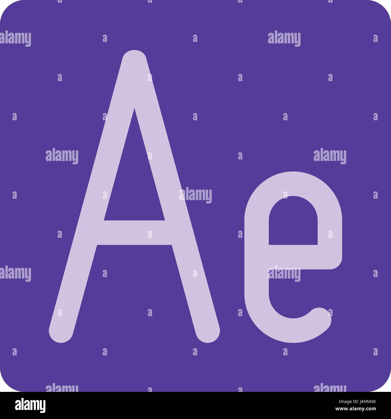 Adobe After Effects Illustrazione Vettoriale