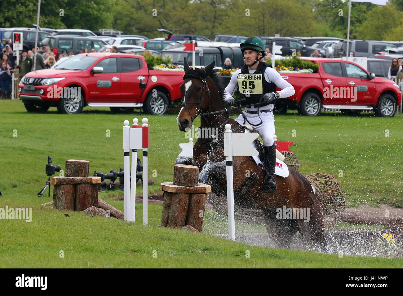 Ciaran Glynn Cross Country Badminton 060517 Foto Stock