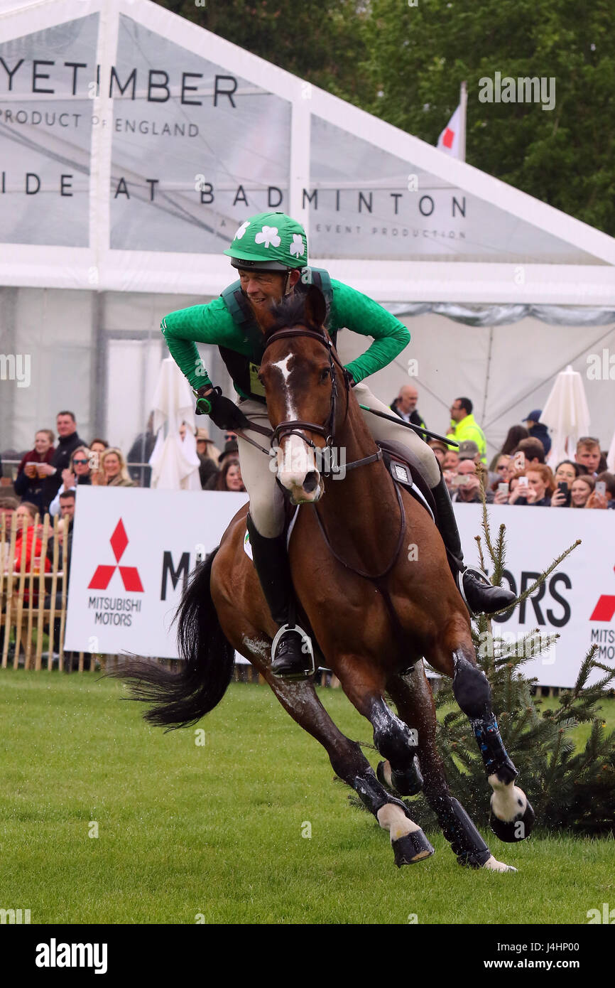 Jonty Evans Cross Country Badminton 060517 Foto Stock