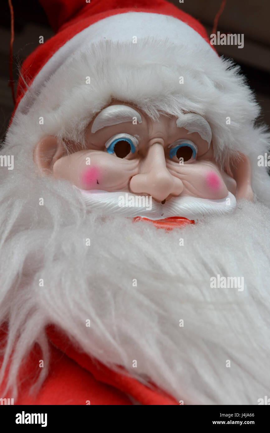 Giocattolo di gomma Babbo Natale maschera, ritratto di una qualità molto  alta come il volto di