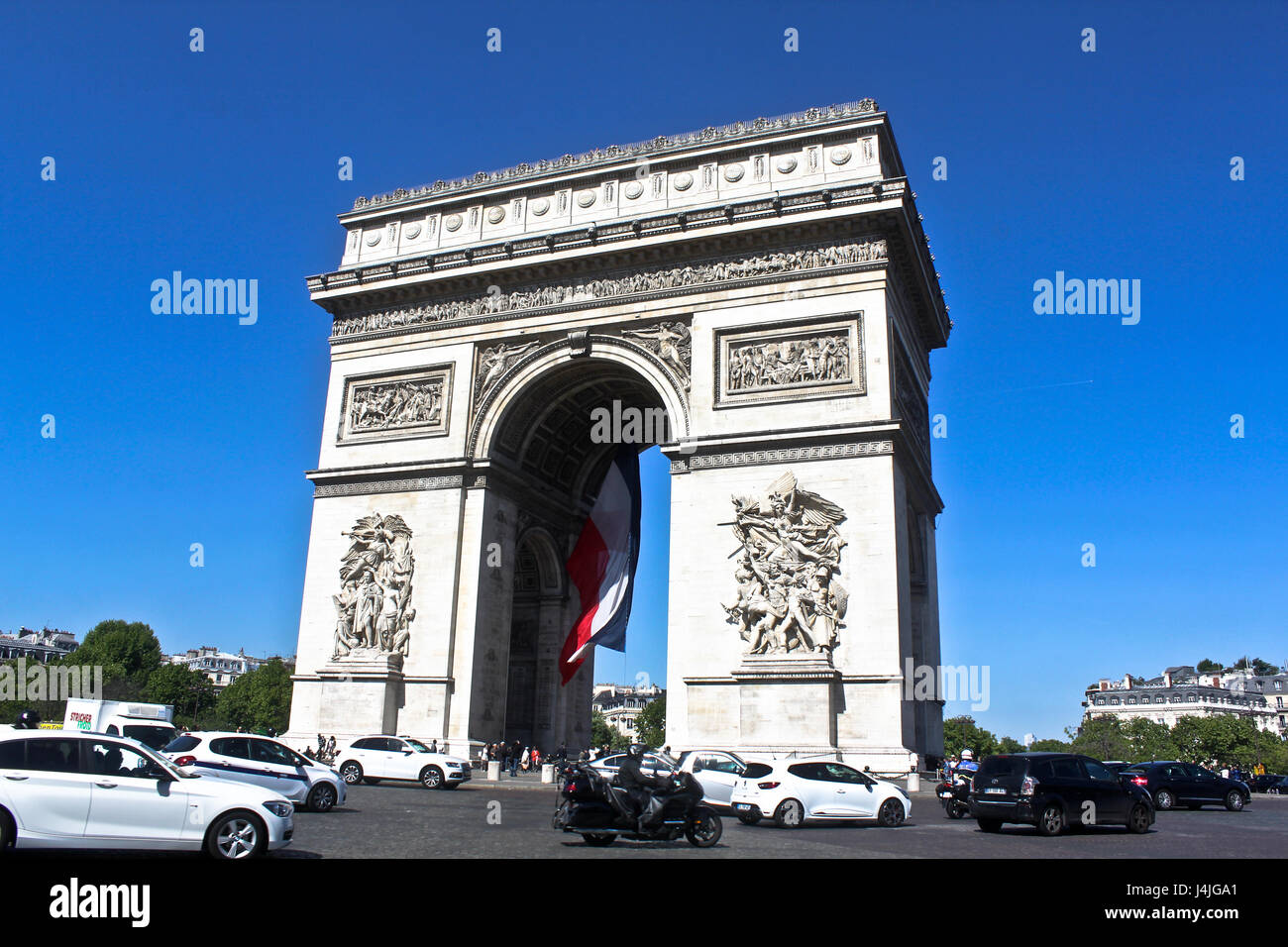 Arco de troimphe Foto Stock