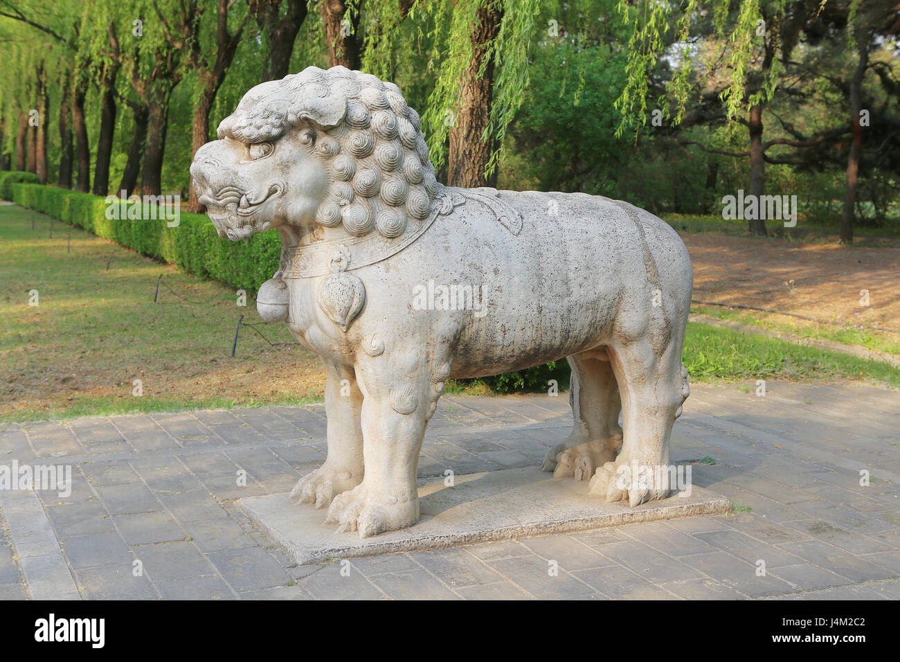 Tombe imperiali del Ming e le dinastie di Qing, vicino a Pechino, Cina Foto Stock