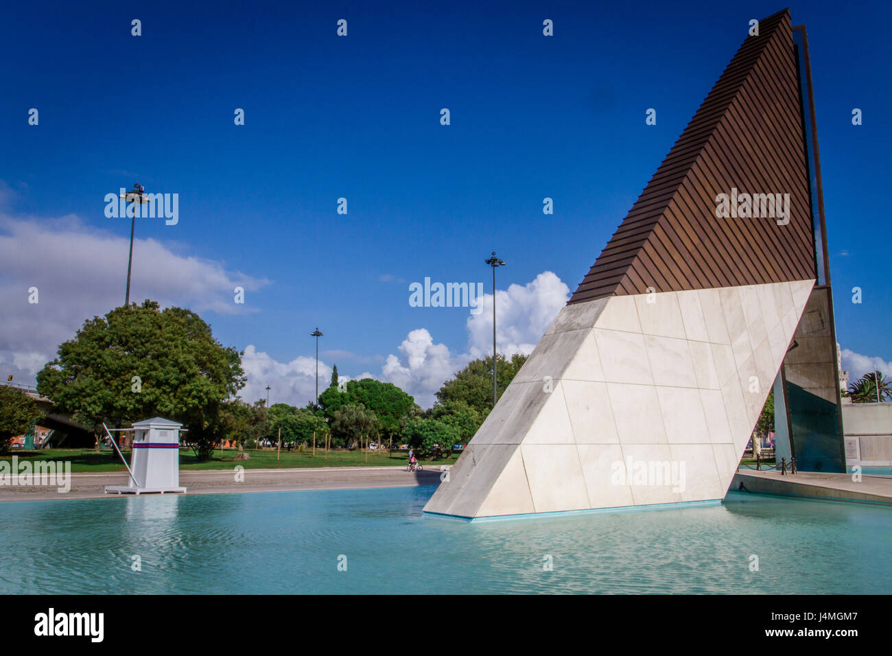 Monumento aos Combatentes do Ultramar (Memoriale di guerra), Lisbona, Portogallo Foto Stock