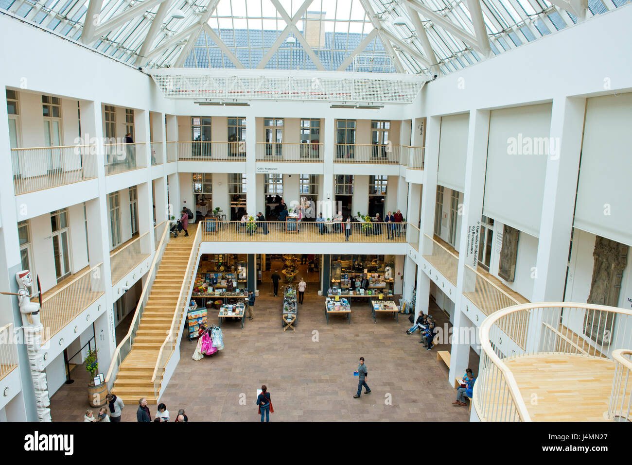 Museo nazionale di Danimarca, Copenhagen, Danimarca Foto Stock