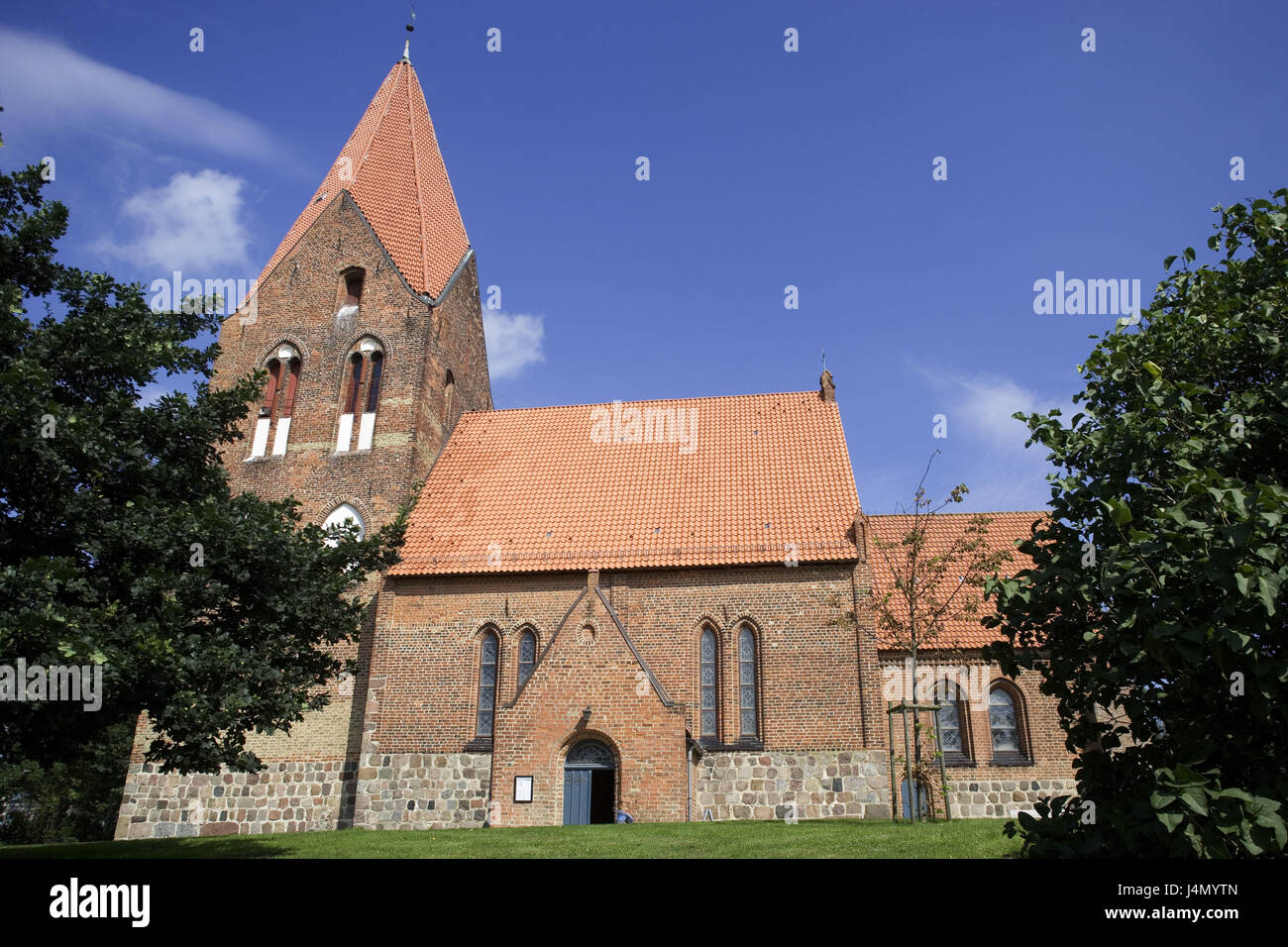 Germania, Meclemburgo-Pomerania occidentale, Rerik, chiesa pezzo John, Foto Stock