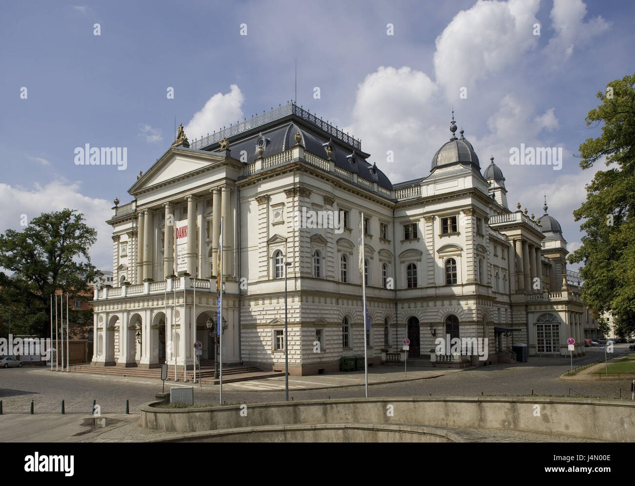 Germania, Meclemburgo-Pomerania occidentale, Schwerin, Mecklenburg teatro di stato, Foto Stock