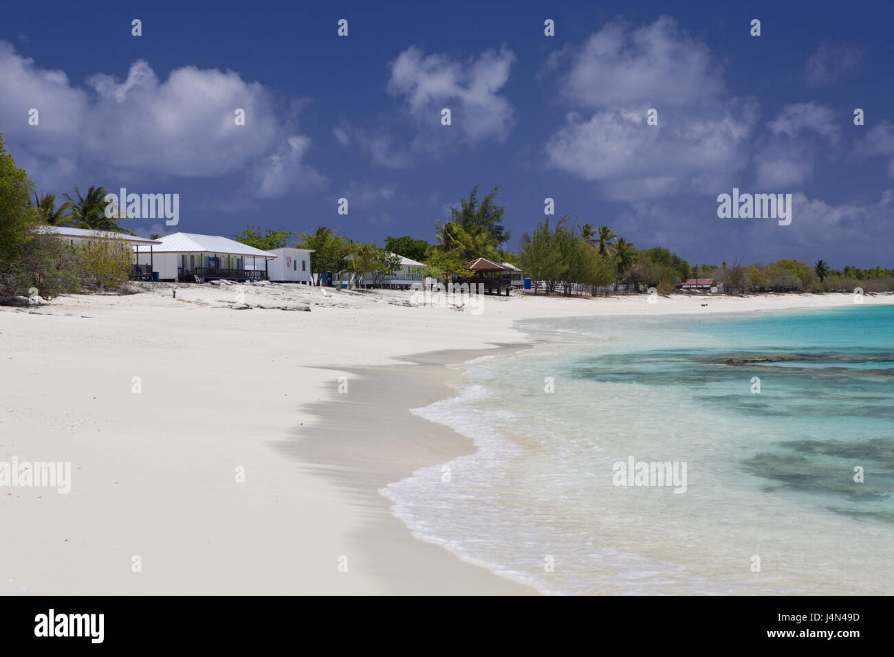 Laguna beach, Ferienresort Bikini, isole Marshall, Foto Stock