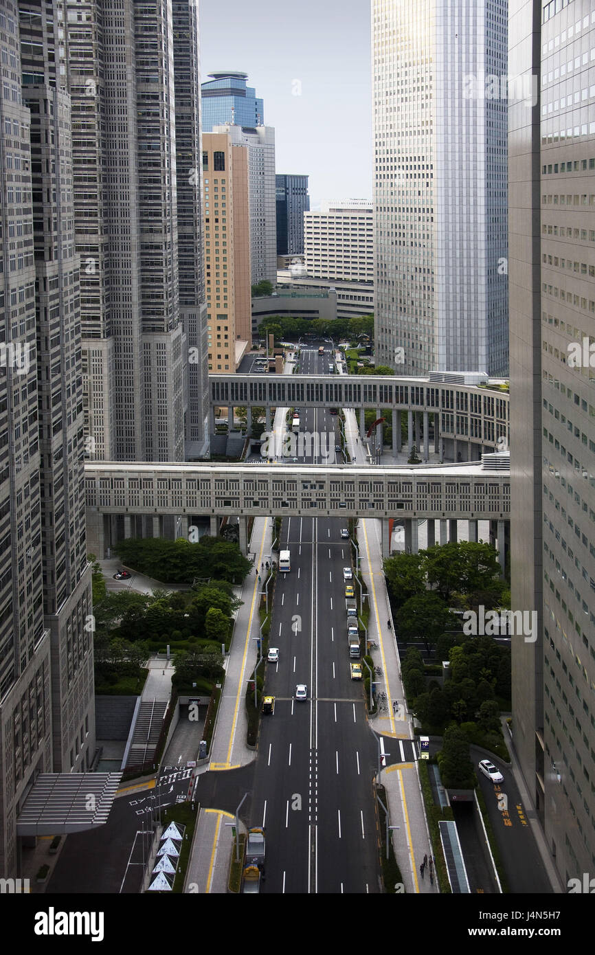 Giappone Tokyo, quartiere di Shinjuku, Shinjuku lato ovest, street gulch, Foto Stock