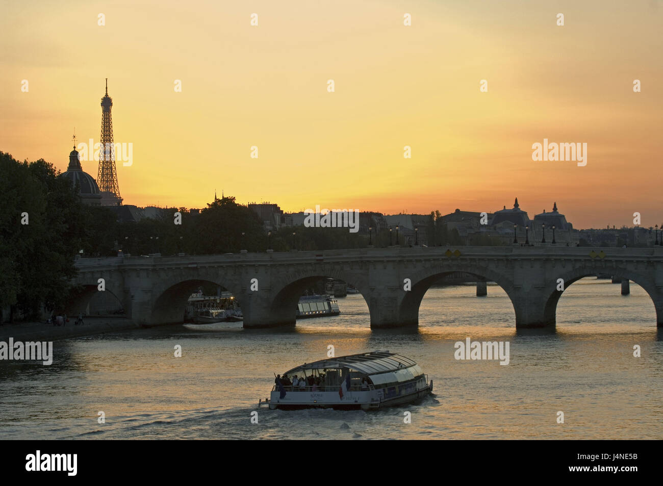 Francia, Parigi, il suo, Pont Neuf, mattina tuning, Foto Stock