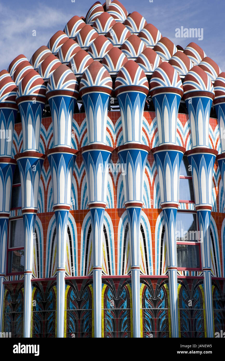 Austria, Carinzia, St. Veit in Glan, Ernst fox hotel, dettaglio Foto Stock