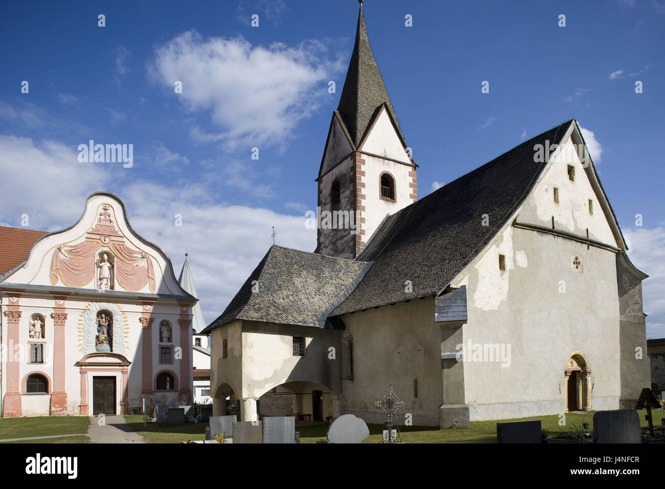 Austria, Carinzia, alle prese, chiese, dettaglio Foto Stock