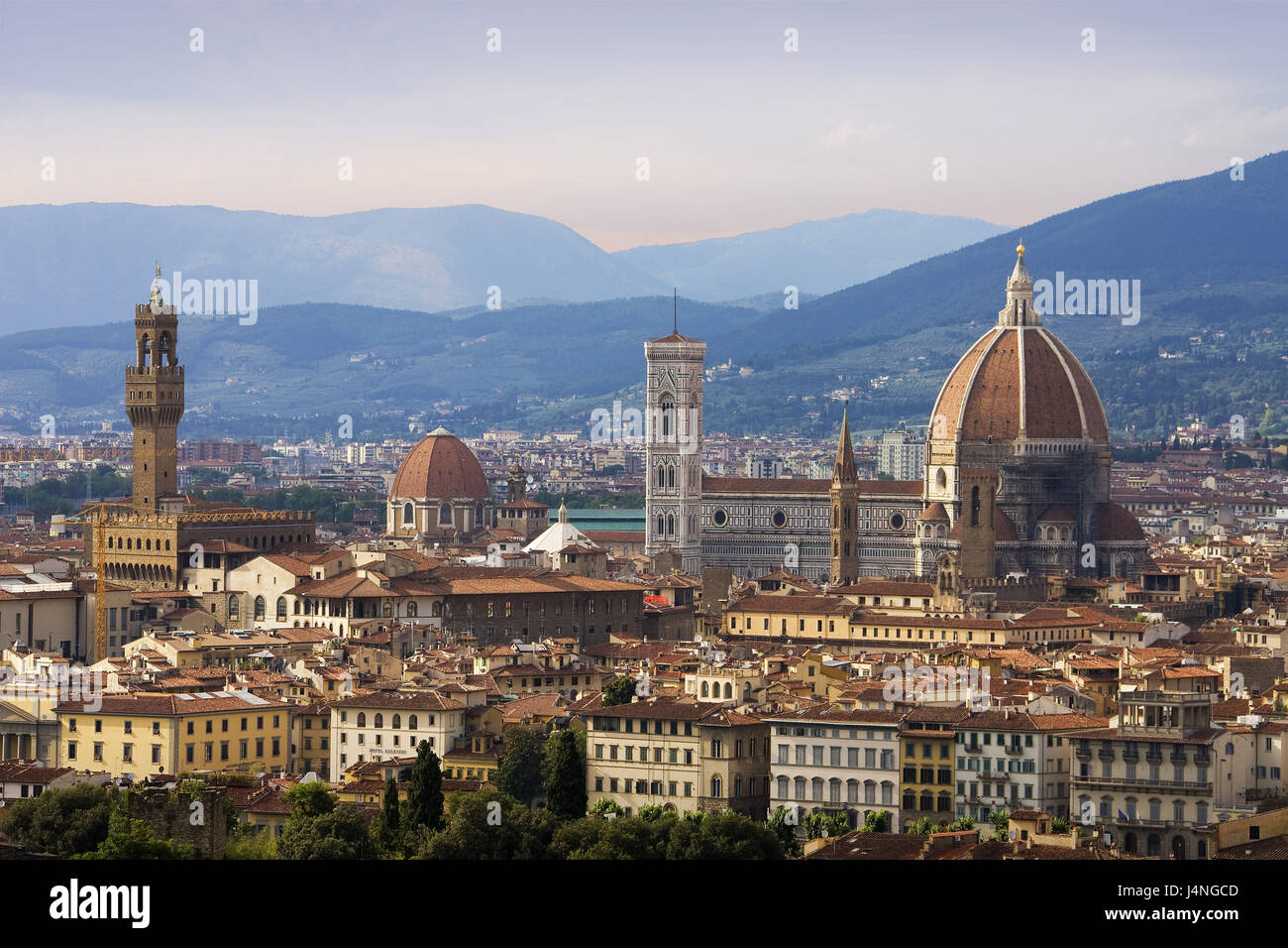 L'Italia, Toscana, Firenze, vista città, Foto Stock