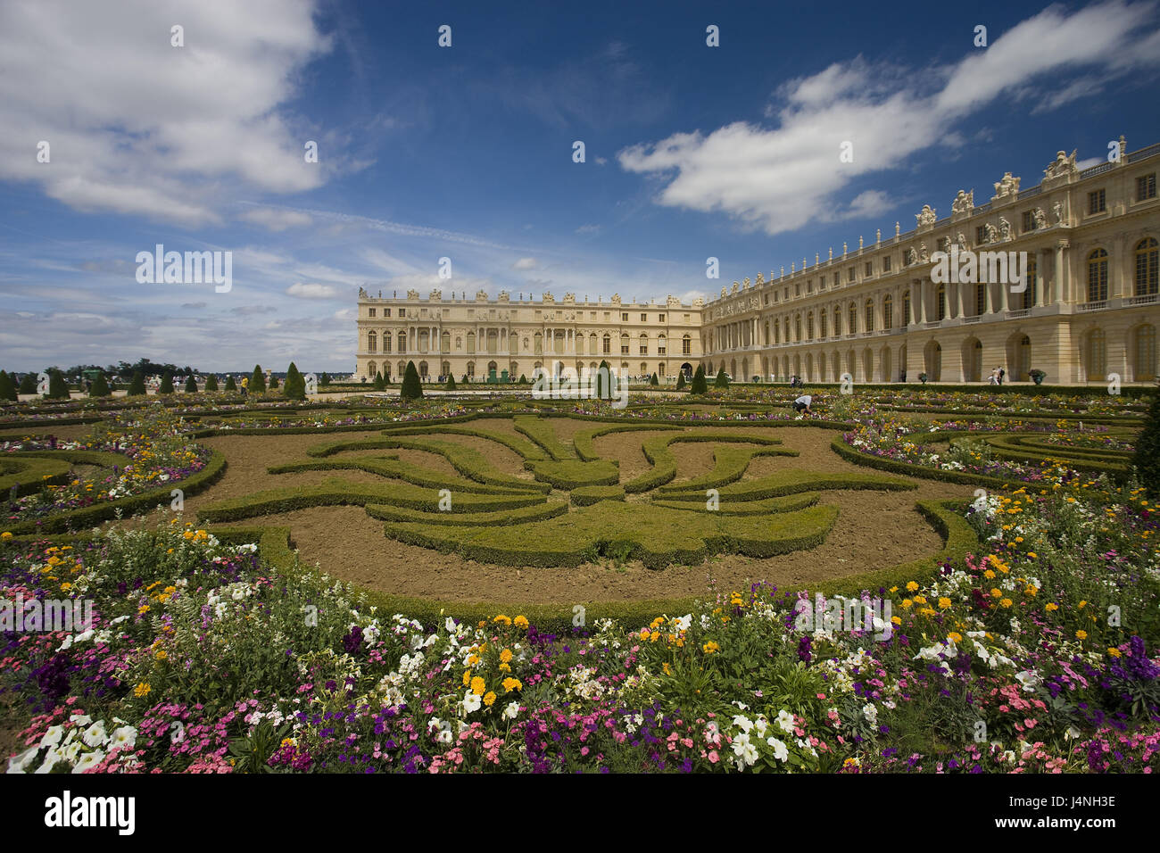 Francia, bloccare Versailles, giardino Foto Stock