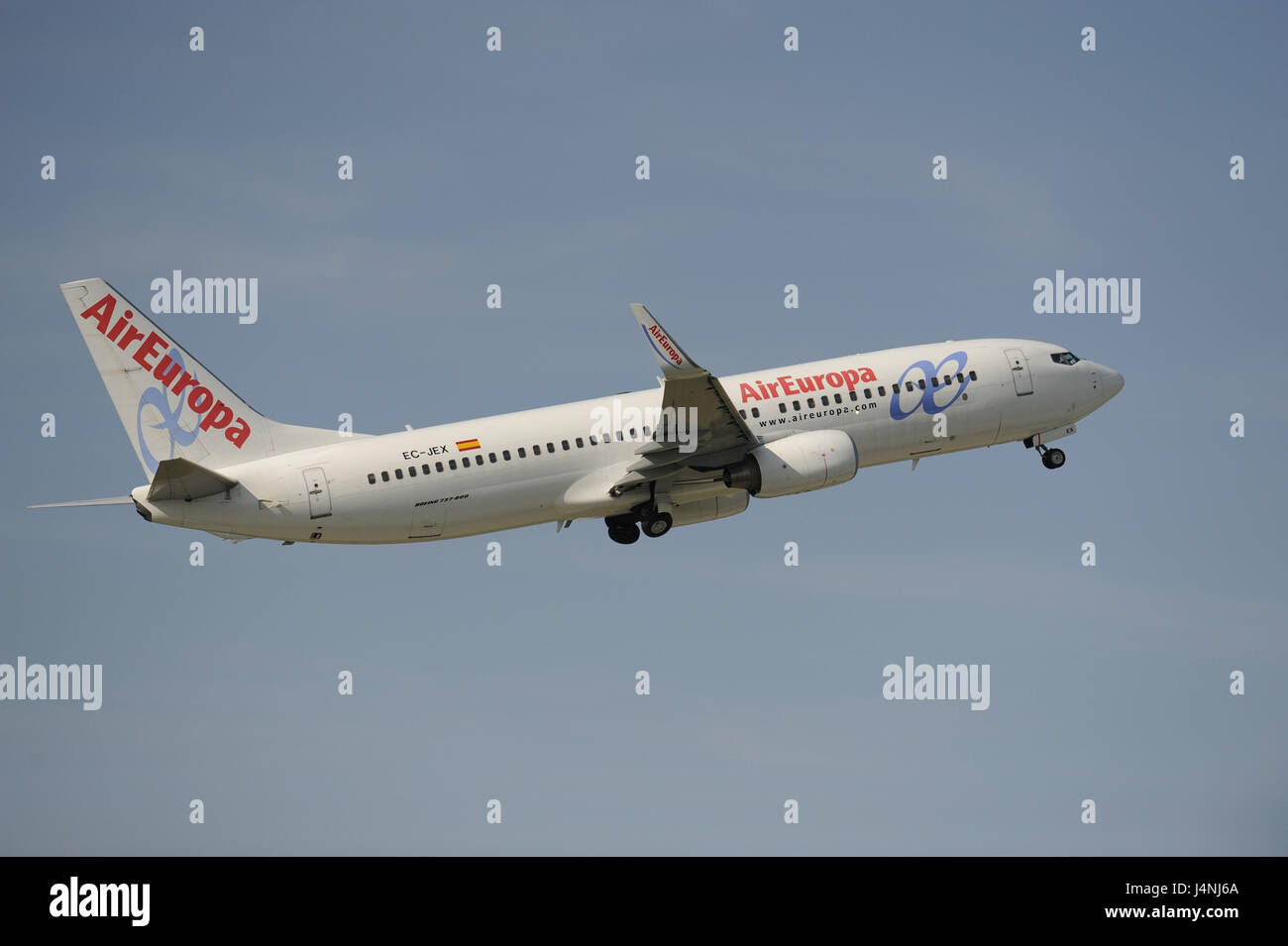 In aereo compagnia aerea, Air Europa, start, Foto Stock