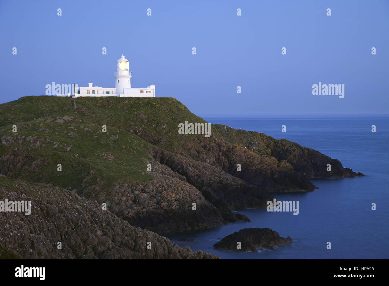Il Galles, Pembrokeshire, Stumble Capo Faro, Foto Stock