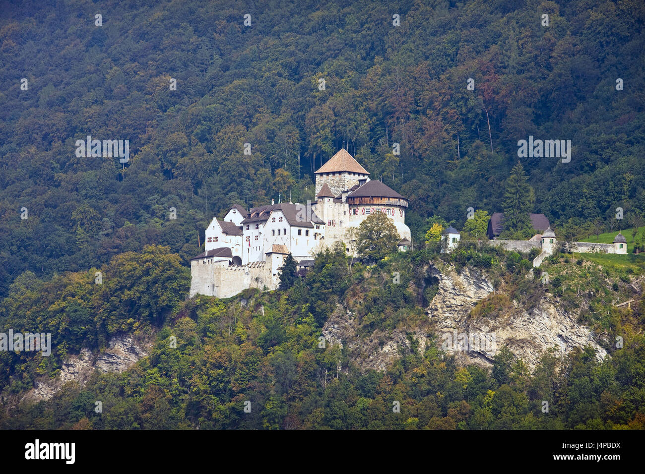Il Liechtenstein Vaduz, serratura, Foto Stock