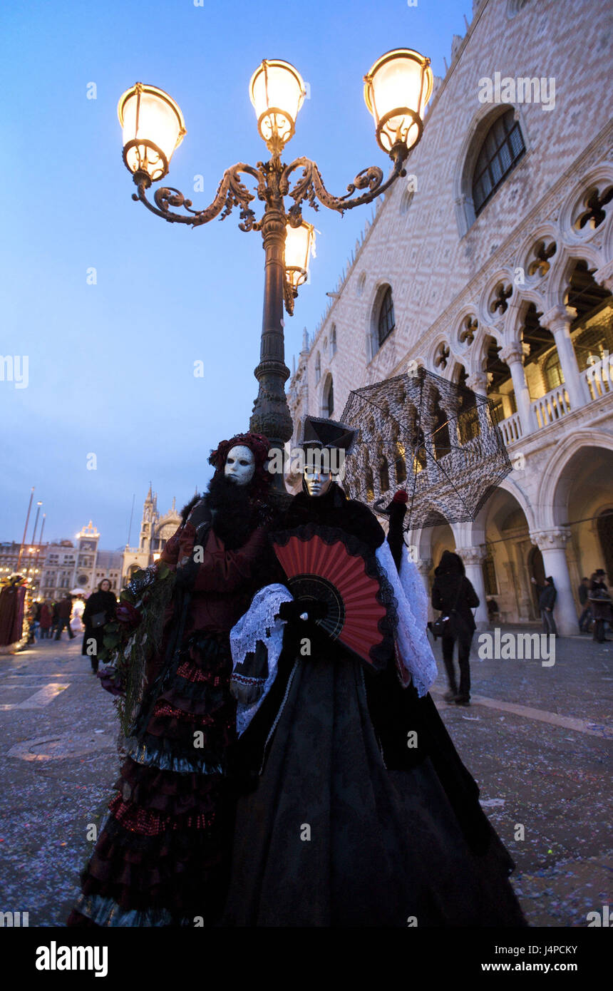 L'Italia, Venezia Carnevale di Venezia, Markus di spazio, Foto Stock