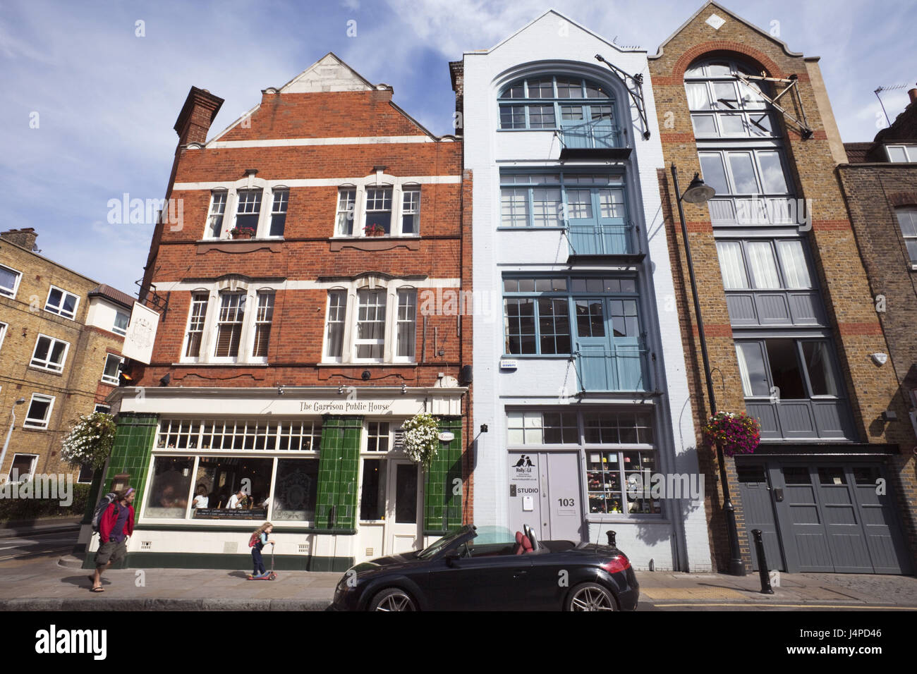 Gran Bretagna, Inghilterra, Londra, Southwark, Bermondsy Street, ristorante, Foto Stock